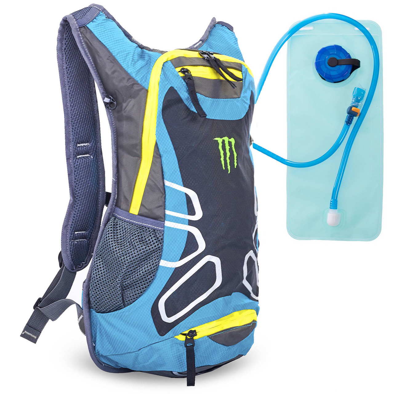 Моторюкзак Enduro Black Blue з гідратором