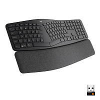 Клавиатура Logitech ERGO K860 Bluetooth/Wireless UA Black (920-010108) (код 1416379)