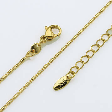 XUPING Ланцюжок Позолота 18к Довжина 45.5+5.5см, Ширина 0.1см