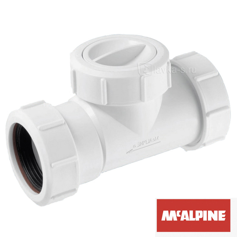  Зворотний клапан для каналізації McAlpine S28-NRV-32 32х32 мм