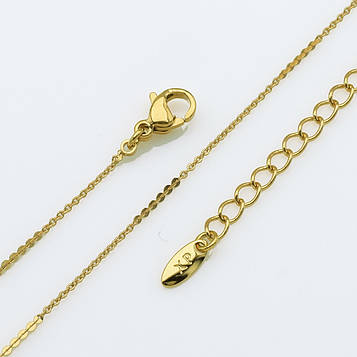 XUPING Ланцюжок Позолота 18к якірне плетіння, Довжина 40+5см, Ширина 0.1см