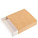 Коробка 120х120х30 для пряника без вікна, крафт, фото 2