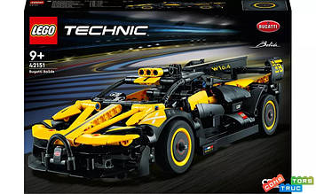 LEGO Technic 42151 Конструктор Bugatti Bolide вік 9+/ деталей 905 шт.