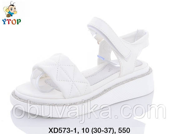 Літнє взуття оптом Босоніжки для дівчинки від виробника Ytop (рр 30-37), фото 2