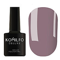 Гель-лак Komilfo Deluxe Series №D065 (темный серо-сиреневый, эмаль), 8 мл