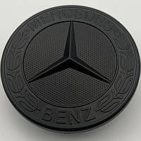 Знак к на капот Mercedes-Benz Эмблема Mercedes 57 мм на капот значек