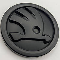 Эмблема значок логотип на капот багажник Skoda 32В853621 A Octavia A5 Fabia Roomster 90 мм 89 мм