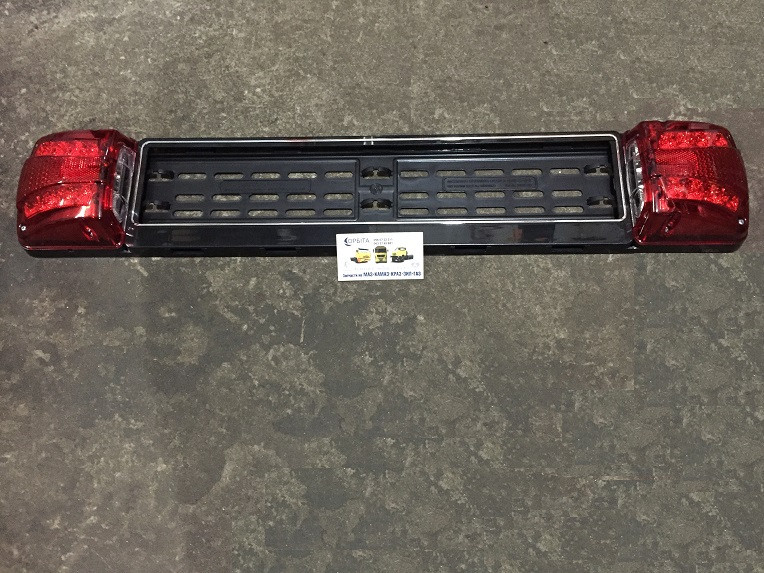 Рамка панель номерного знака зі світлодіодною підсвіткою 12 LED (CERAY, Туреччина)