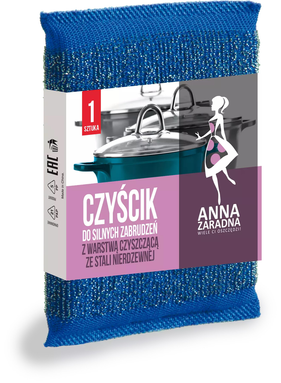 Губка для чищення сильних забруднень Anna Zaradna