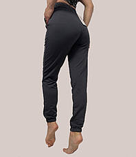 Стильні трикотажні штани, No 160 сирій, фото 3