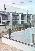 Капельник MINI алюмінієвий для відкритого балкона тераси довжина 2,7 метра колір графіт антрацит