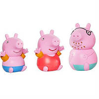Набір іграшок-бризкалок для ванної Toomies Свинка Пеппа 3 шт. Папа (E73105-T)