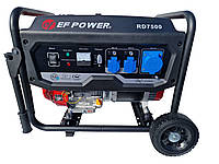 Бензиновий генератор 6 квт EF POWER RD7500