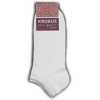 Жіночі короткі шкарпетки Krokus - 11.00 грн./пара (білі)