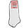 Жіночі короткі шкарпетки Krokus - 11.00 грн./пара (білі), фото 2