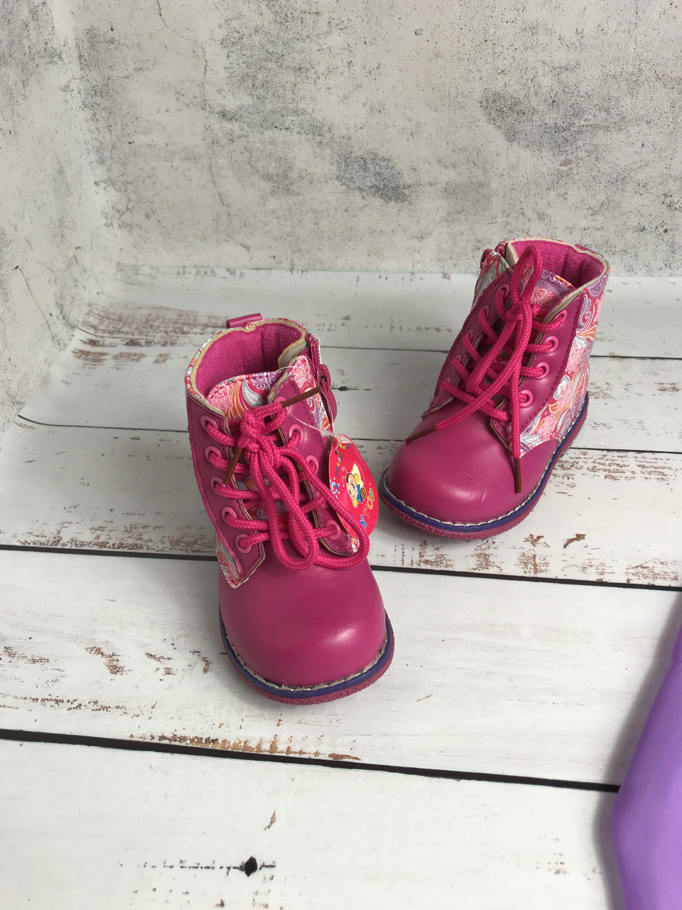 Демісезонні черевики для дівчаток ТМ Ytop в наявності 24р та 27р - фото 3 - id-p1136845519
