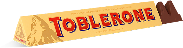 Швейцарський молочний шоколад Toblerone Тоблерон, 100g