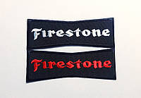 Термоаппликация "Firestone" 30*99 мм цвет черный