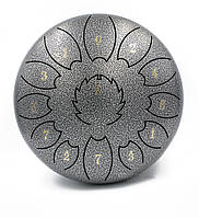 Глюкофон FZONE STD10I13N Gray STEEL TONGUE DRUM (25 см) с чехлом