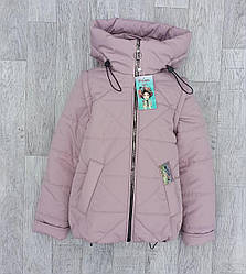 Модна куртка жилетка для дівчинки весна осінь розміри 122-152