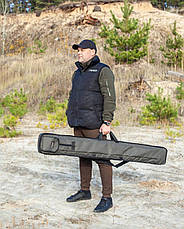 Чохол для вудилищ жорсткий 145 см Fisher, фото 2