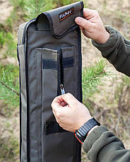 Чохол для вудилищ жорсткий 145 см Fisher, фото 3