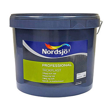 Ґрунтувальна фарба на водній основі Sadolin Professional Täckplast (Tackplast) для стін та стелі, біла, 10 л