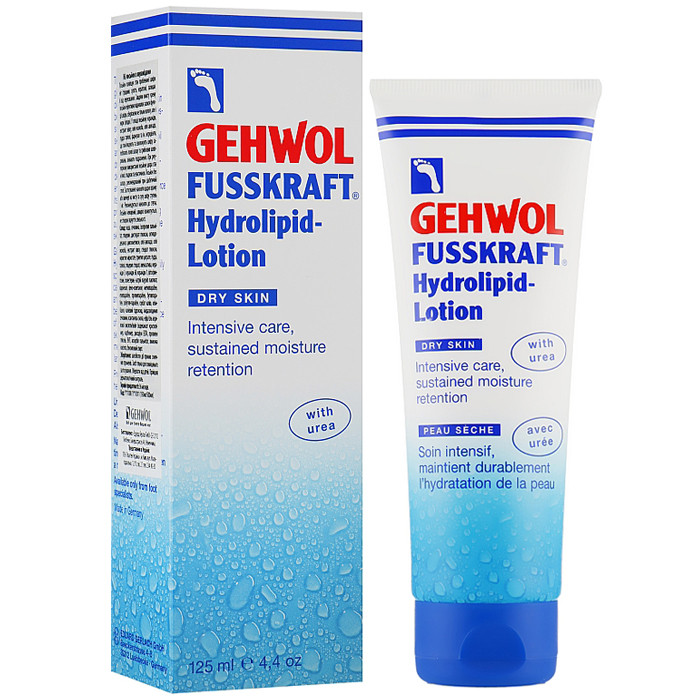 Лосьйон для ніг із керамідами Gehwol Fusskraft Hydrolipid — Lotion 125ml, фото 1