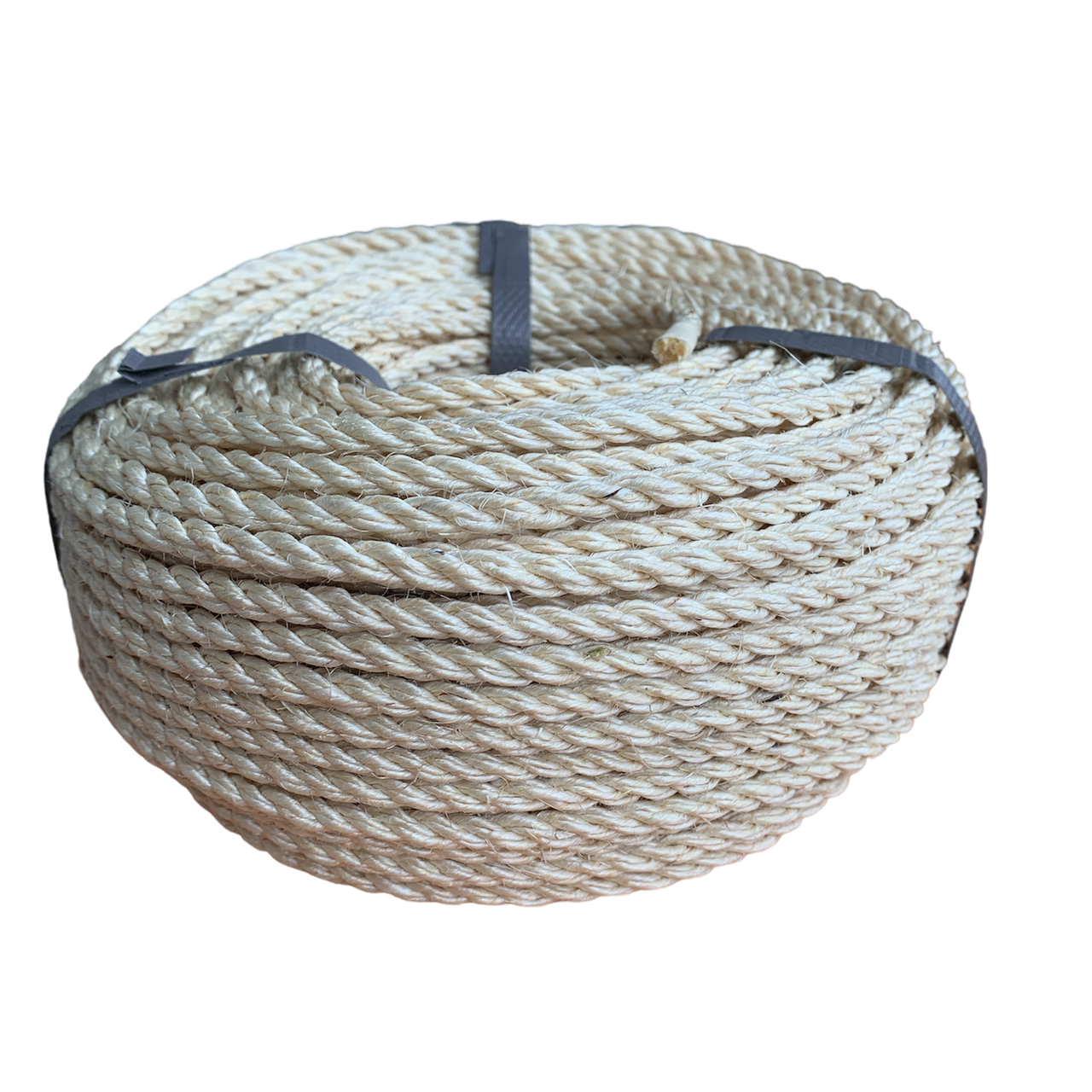 Мотузка (канат) для кігтеточки сизалева 6 мм 50 метрів 1 сорт