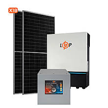 Комплект СЕС Преміум 8kW АКБ 9.6kWh LiFePO4 202 Ah