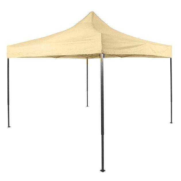 Розсувний Шатер 3*3 Бежевий (Чорний каркас), фото 1