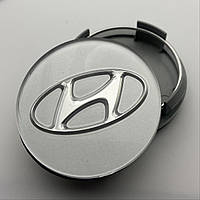 Колпачок Hyundai 5296038300 60 мм 55 мм серые серебро