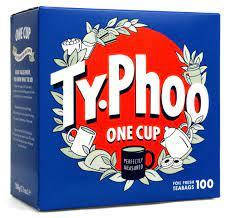 Чорний англійський чай у пакетиках Ty-Phoo One Cup, Великобританія, 100 пакетів