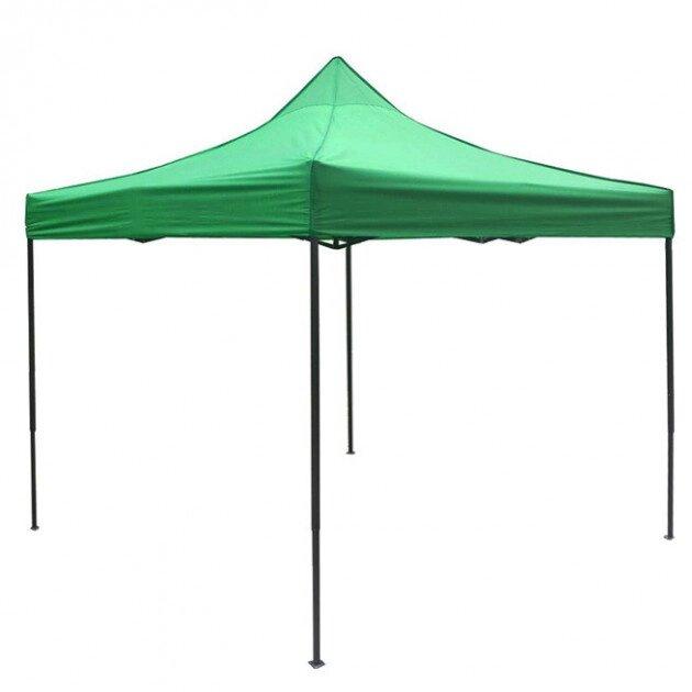 Розсувний Шатер 3*3 Зелений (Чорний каркас), фото 1