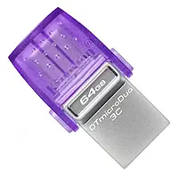 У Нас: Флеш пам'ять Kingston microDuo 3C dual USB-A+USB-C 64GB -OK