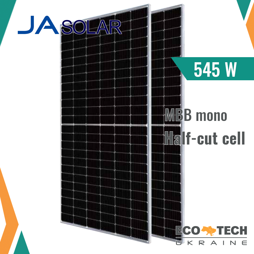 Сонячна панель JA Solar JAM72S30-545/MR 545W