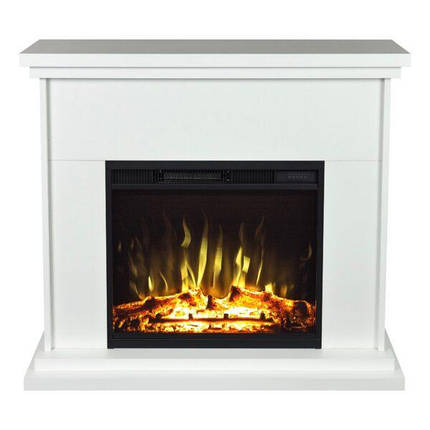 Підлоговий електрокамін обігрівач з порталом для квартири, дачі, кафе Aflamo LAGOS + LED 60, 99 см, фото 1