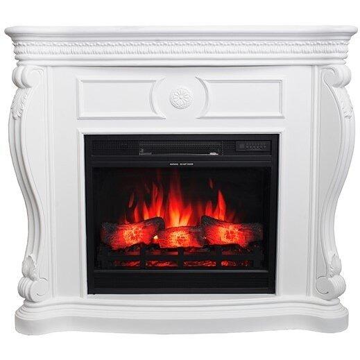 Підлоговий електричний камін обігрівач з порталом, камінокомплект Aflamo LEX LED 60 Classic 102 см