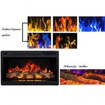 Підлоговий електричний камін обігрівач з порталом, камінокомплект Aflamo LEX LED 60 Classic 102 см, фото 3