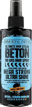 Віск спрей для волосся Immortal Infuse Beton Мега сильний та блискучий 200 мл