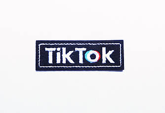 Термоаплікація Tik Tok 2.0-6.5 см