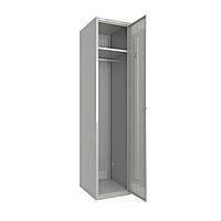 Шкаф металлический хозяйственный для хранения одежды и личных вещей М300/1-1