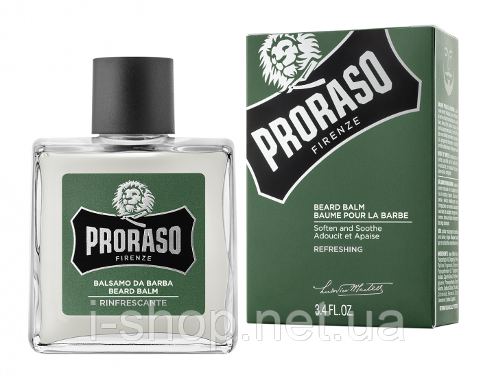 Бальзам для догляду за бородою Proraso Beard Balm Refreshing 100ml