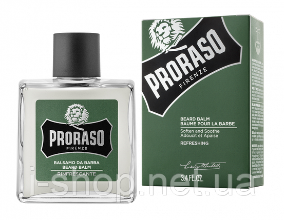 Бальзам для догляду за бородою Proraso Beard Balm Refreshing 100ml, фото 1