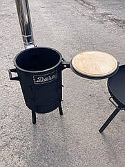 Піч під казан FAMILY 03 зі столиком і обробною дошкою 380 мм