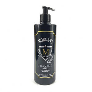 Гель для гоління Морганс Morgan's Shaving Gel 500ml Bottle