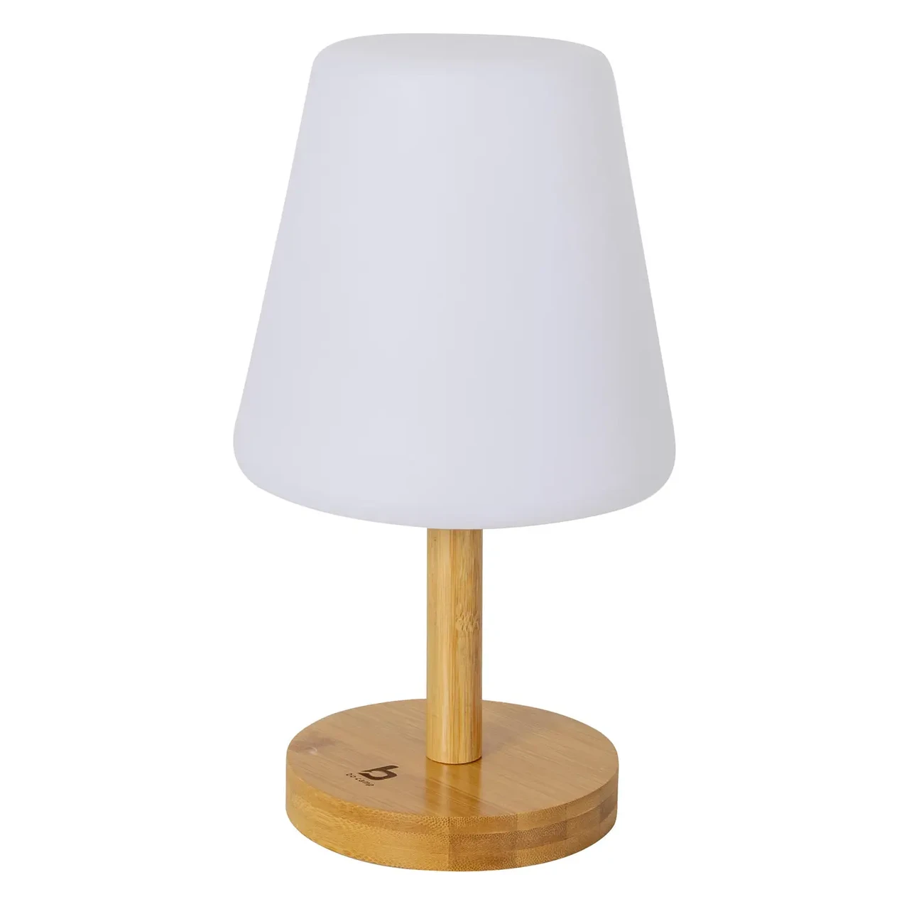 Лампа настільна акумуляторна Bo-Camp Cambridge 200 Lumen Bamboo/White (5818792)