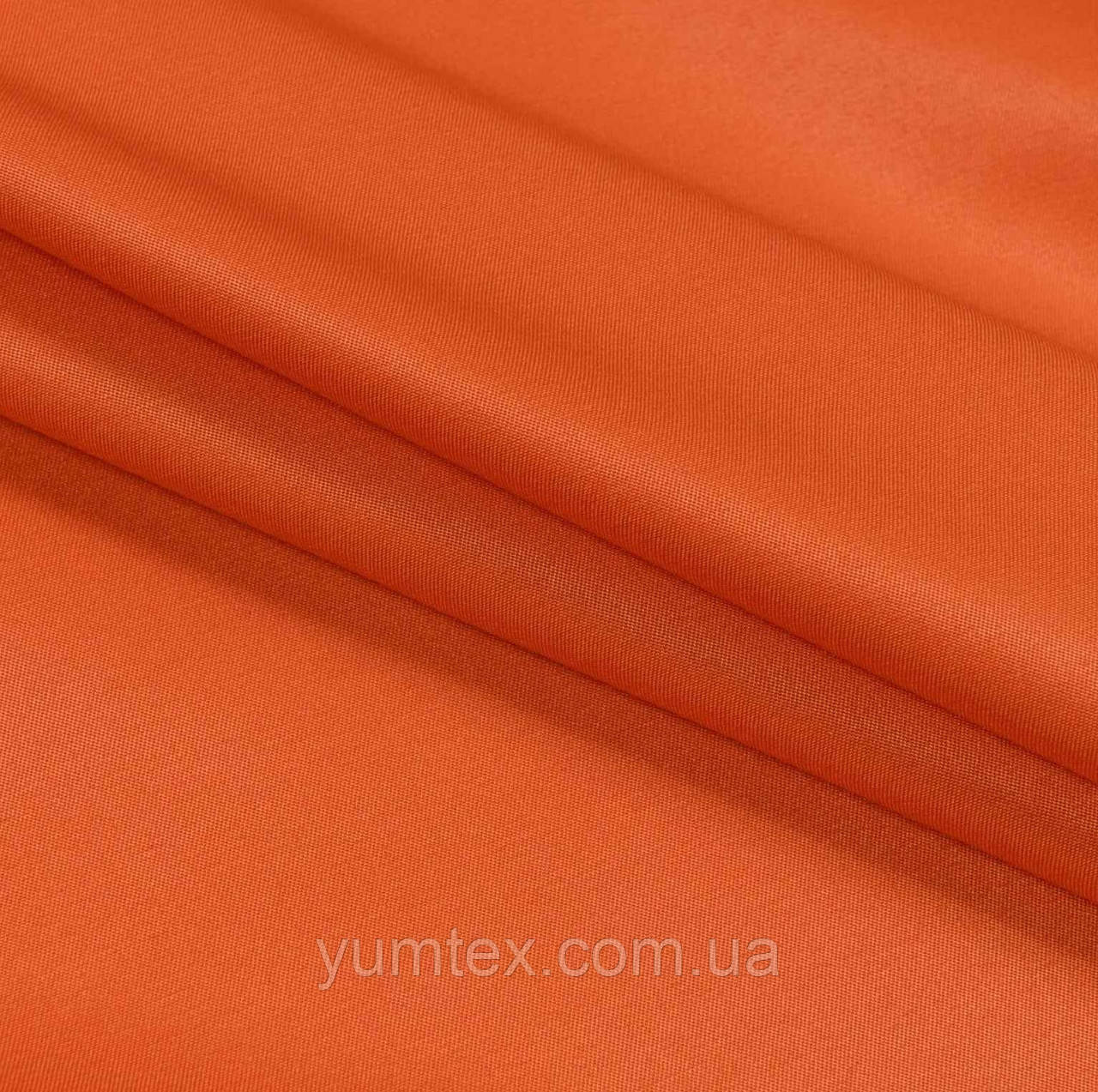 Тканина грета водовідштовхувальна 53% бавовна для халатів комбінезонів спецодягу костюмів роби помаранчева