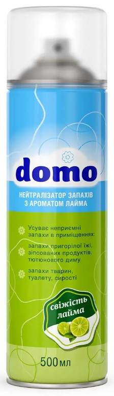 DOMO PROFI Нейтралізатор запахів з ароматом лайму, 500мл
