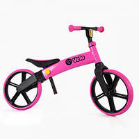 Детский велобег розовый YVolution